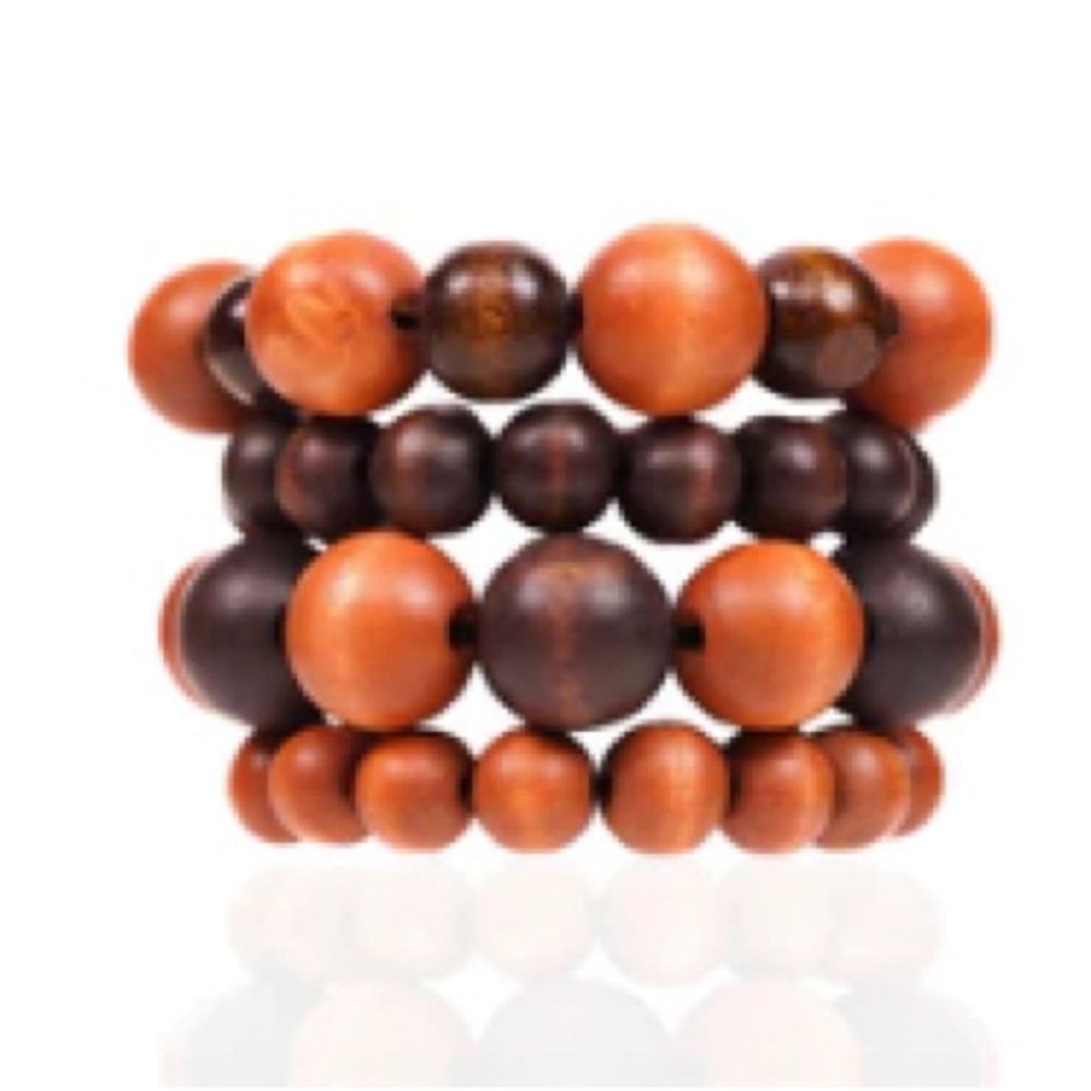 Sassy Jones Ebony Stretch Braclets